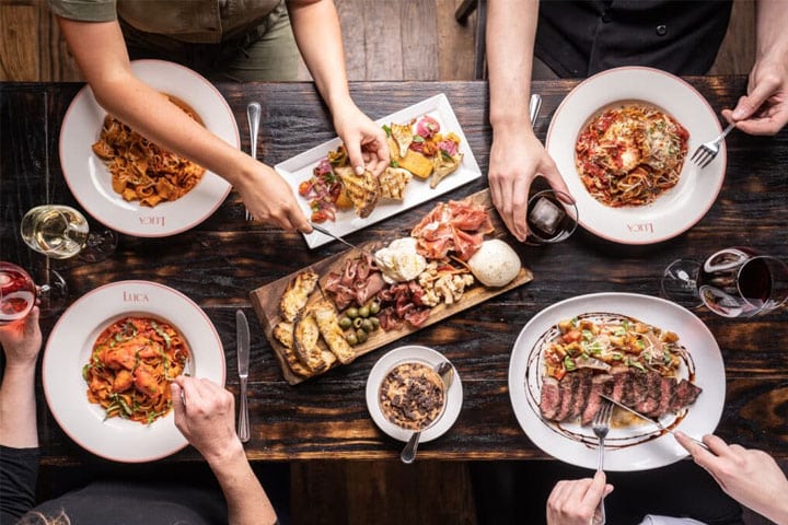 Food on a Table
